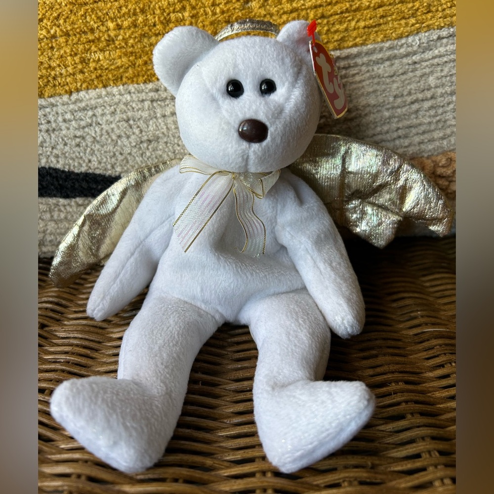 2/$30⚡️- TOY | Ty Beanie Baby Halo II bear 2000